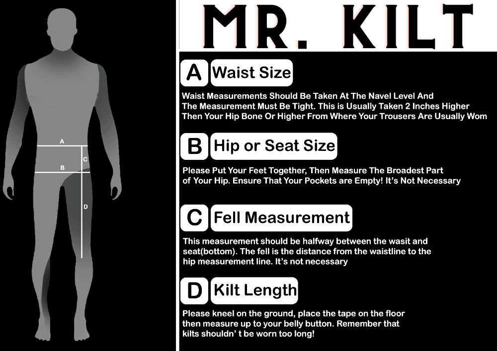How To Measure For a Kilt